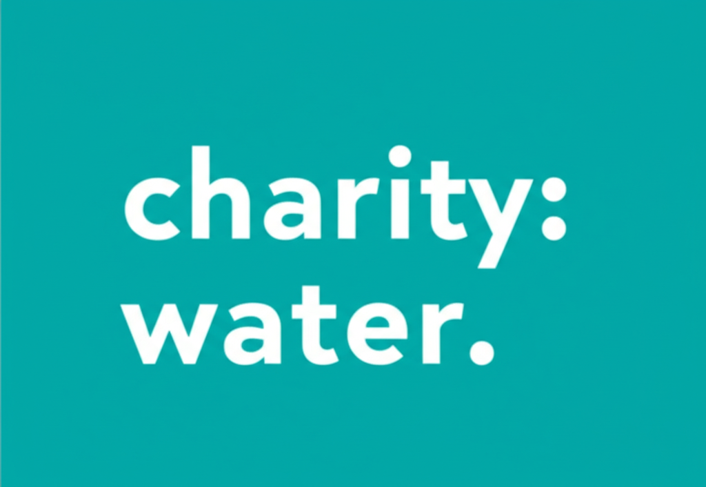 Charity: Water logo